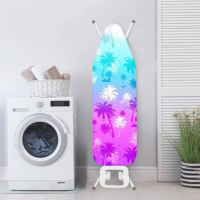 Tropical Palm Tree Leaf Ironing Board Cover - Image 4