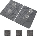 Stone Drying Mat for Kitchen Counter, 2 Pack 16''x12'' Quick Dish Drying Stone by EnjoyLifewithBlaithom