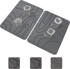 Stone Drying Mat for Kitchen Counter, 2 Pack 16''x12'' Quick Dish Drying Stone by EnjoyLifewithBlaithom