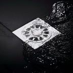 20 Pack Disposable Shower Drain Cover Hair Catcher 4" X 4" Shower Drain Mesh - Image 3
