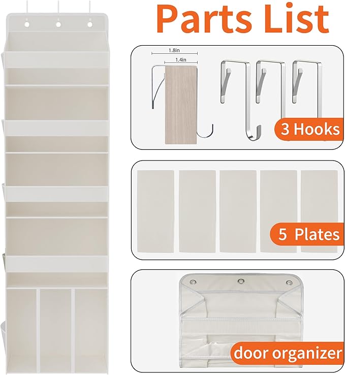 5-Tier Over The Door Organizer - Image 8