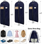 BALEINE 5PK Heavy Duty Garment Bag - Image 2