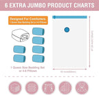 Cozy Essential Vacuum Storage Bags, Compression Space Saver Bags - Image 5