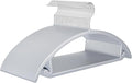 MIZGI Premium Plastic Hangers Heavyduty- Gray No Shoulder Bump Suit Hangers by MIZGI