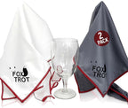 Fox Trot Large Microfiber Polishing Cloths | Streak Free, Lint Free Shine and by FoxTrotLiving