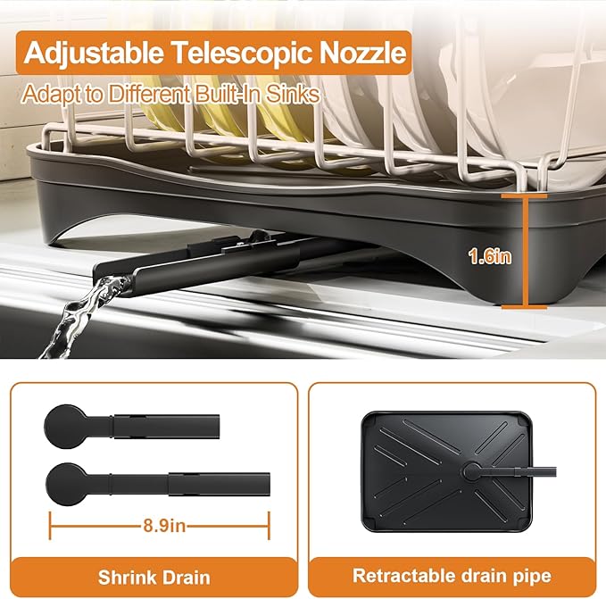 Stainless Steel Dish Drying Rack – 304 Grade Dish Racks - Image 5