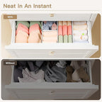 Criusia Drawer Organizer Clothes, 14 Pack Dresser Organizer - Image 4