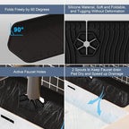 Faucet Guard - 90 Foldable Drain Mat - Image 5