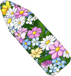 Nuxovilar Colorful Mixed Flowers Ironing Board Cover, This Cover Fits Most by Nuxovilar