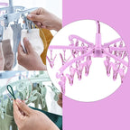 Foldable Drying Rack with 24 Clips - Image 3