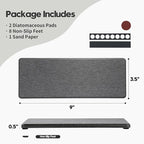 2PCS Bathroom Trays, Water Absorbing Diatomite Stone Quick Drying Mat - Image 6