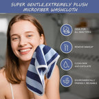 SINLAND Microfiber Facial Cloths Fast Drying Washcloth 12inch x 12inch - Image 4