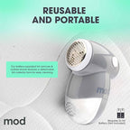 MOD 2 Pack Portable Fabric Shaver and Lint Remover, Reusable Pet Hair Remover - Image 3