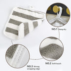 SINLAND Microfiber Facial Cloths Fast Drying Washcloth 8inch x 8inch Absorbent - Image 3