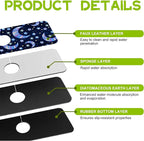 Kitchen Sink Splash Guard Faucet Mat Super Absorbent Fast Drying Mat Guard - Image 4