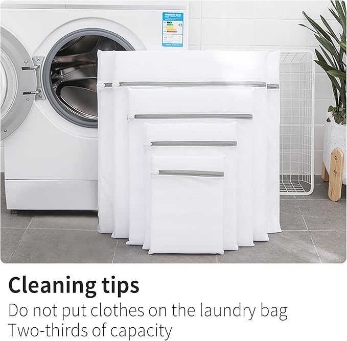 3 Pack XXL Mesh Laundry Bags by MDSXO- Large Jumbo Durable Delicates Bag - Image 6