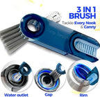 Holikme 6 Pack Brush Set, 3 Straw Brushes, 3-in-1 Cleaning Brush - Image 3