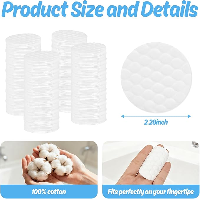 320PCS Cotton Rounds - Image 2