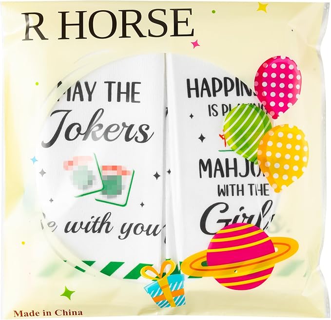 R HORSE Mahjong Kitchen Dish Towel - Image 6