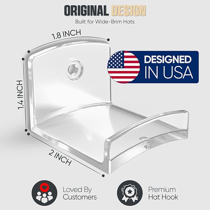 Modern JP Adhesive Hat Hooks for Wall - Image 5
