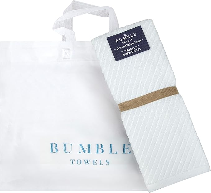 Premium Kitchen Towels | Large Cotton Kitchen Hand Towels | Dish Towels | - Image 5