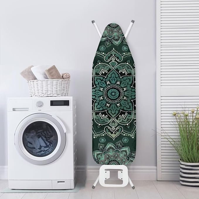 Boho Mandala Ironing Board Cover Heat Resistance & Resist Scorching Iron Board - Image 3