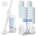 Disposable Toilet Brush and Holder Set by Ucaimao