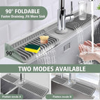 24-Inch Kitchen Sink Splash Guard Mat | 7° Slope - Image 5