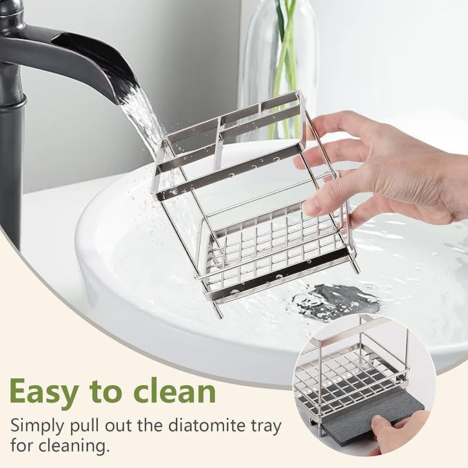 Stainless Steel Toothbrush Holders - Image 4