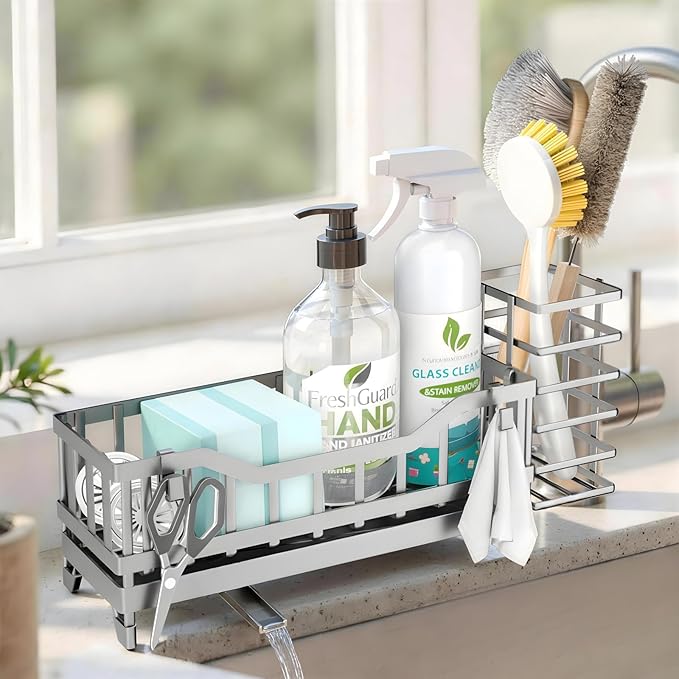 Sponge Holder for Kitchen Sink, Kitchen Sink Caddy by Unknown