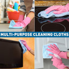 Microfiber Cleaning Cloths-18 Pack, Cleaning Rags, Microfiber Towels - Image 4