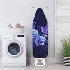 Purple Hummingbird Rose Ironing Board Cover and Pad Rooster Pattern Extra Wide - Image 4