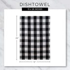 DII Basic Terry Collection Waffle Dishtowel Set, Solid Brown, 4 Piece - Image 6
