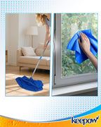 KEEPOW 4PCS Extra Large Microfiber Cleaning Clothes, Washable Reusable - Image 4