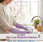 LIICHAAO 2-12 Pairs Gloves for cleaning bathroom, NO ODOR, Stay On Comfort Fit - Image 4
