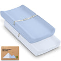 2-Pack Organic Changing Pad Covers by KeaBabies