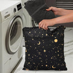 2pcs Travel Waterproof Laundry Bag, Cloth Diaper Wet Dry Bags - Image 6