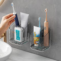 Toothbrush Holders for Bathrooms, 3 Slots Detachable Electric Toothbrush Holder by VNYIFAN