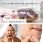 Disposable Face Towel, MSOEUESO Cotton Facial Tissues, Dry Face Cloths - Image 5