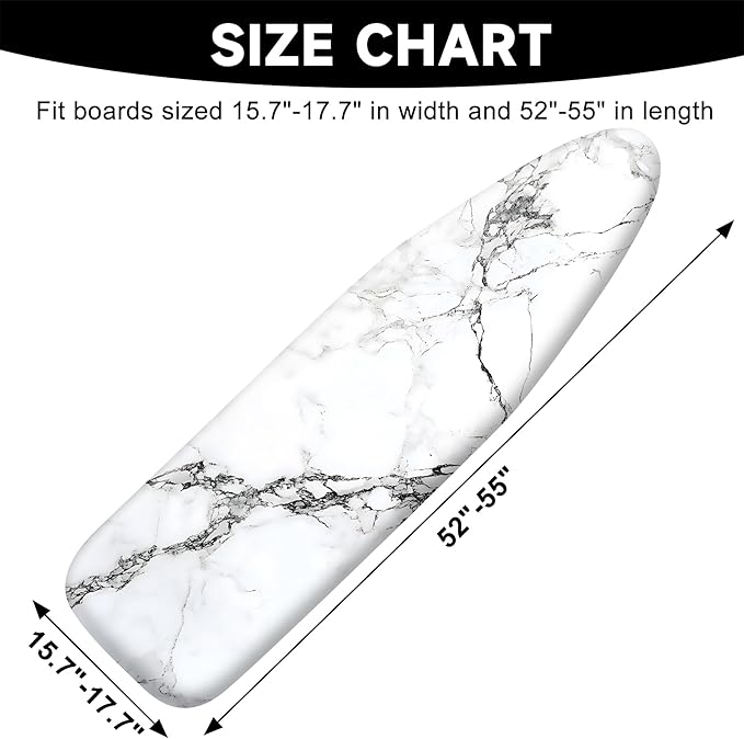Quick Install Ironing Board Cover 17" x 55" Ironing Board Cover - Image 2