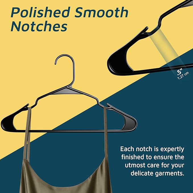Lifemaster Plastic Clothes Hanger Set - Image 7