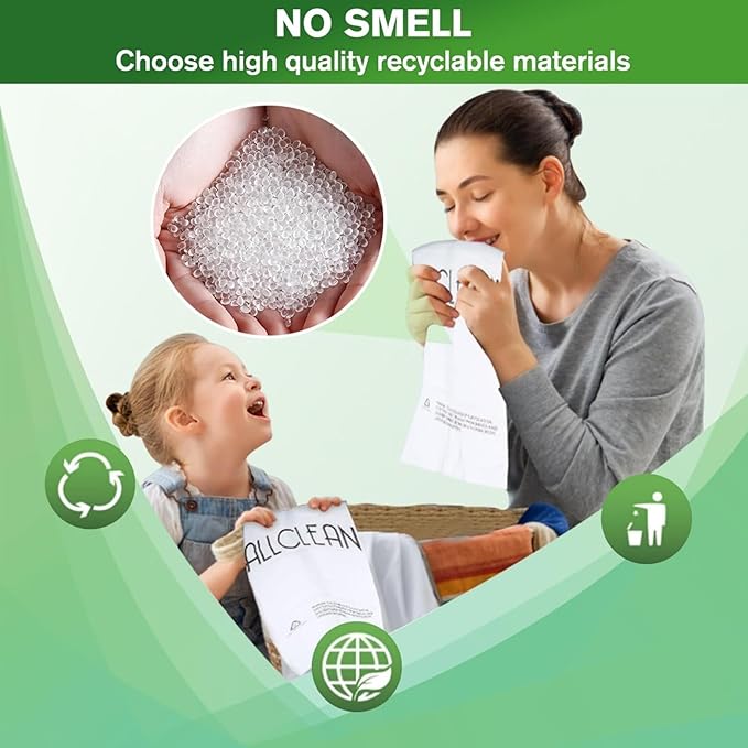 Trash Bags 3 Gallon Small Kitchen Drawstring Bathroom Garbage Bags, Fit 3 Gal - Image 6