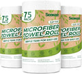 Microfiber Cleaning Cloths Roll, 225 Pack Tear Away Microfiber Towels Roll by SOOWASH