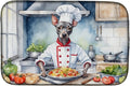 Caroline's Treasures DAC6189DDM American Hairless Terrier The Chef Dish Drying by CarolinesTreasures