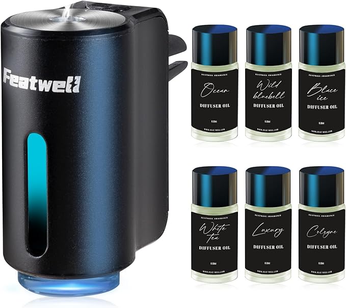 Featwell Car Air Freshener, Three Adjustable Modes Intelligent Car Aroma by Unknown