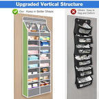 Univivi 6-Shelf Over Door Hanging Organizer Fabric Door Organizer - Image 7