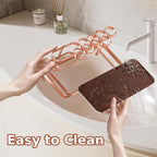 Electric Toothbrush Holder for Bathroom Countertop 5 Metal Slots Toothpaste - Image 5