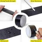 Aluminum Foil Tape, 4in x 33FT Fiberglass Heat Shield Tape, Exhaust Heat - Image 3