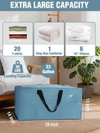 WORKPRO 10 Pack Extra Large Moving Bags - Image 3