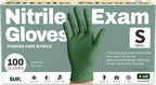 SUP Disposable Nitrile Gloves, Powder-Free Latex-Free Food Safe Cooking Home by SUP